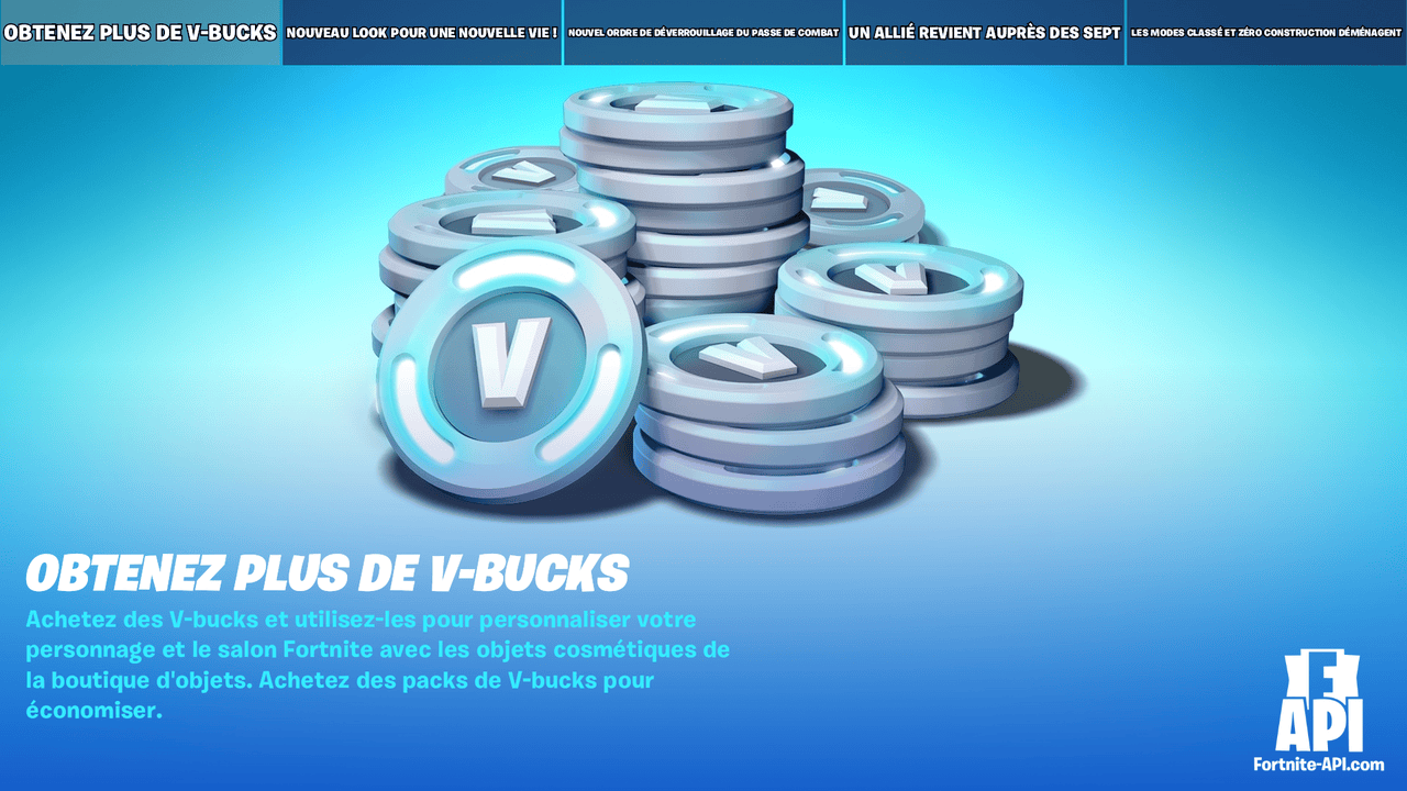 Actualités Fortnite animées