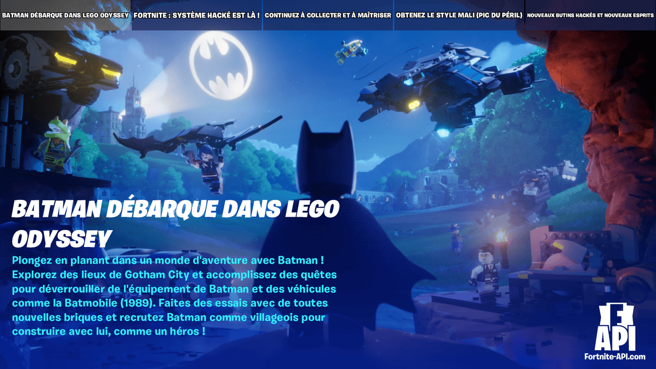 Actualités Fortnite animées