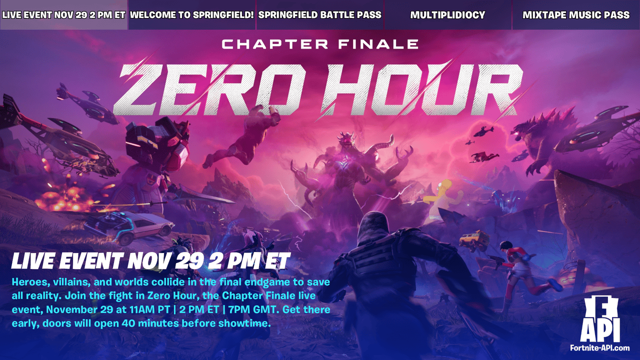 Recent Fortnite news - Battle Royale